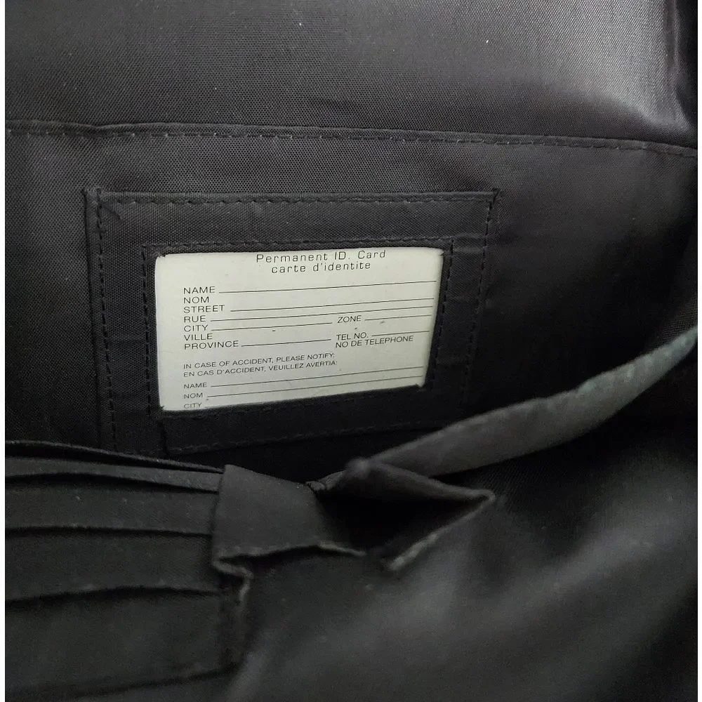Vintage Hillard & Hanson Black Backpack